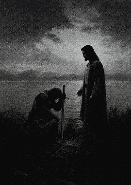 Jesus Appears to a Knight