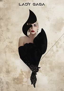 Lady Gaga Avant-Garde Portrait