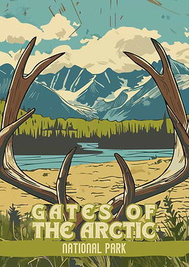 Gates of the Arctic National Park Poster