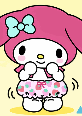 My Melody in a Strawberry Dress