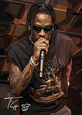 Travis Scott Performing Live