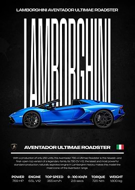 Lamborghini Aventador Ultimae Roadster