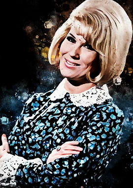 Dusty Springfield with Blonde Hair