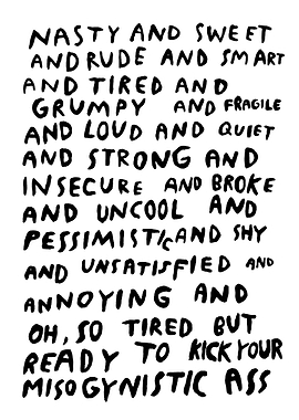 Text Art: Ready to Kick Ass