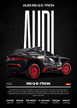 Audi RS Q e-tron Rally Car