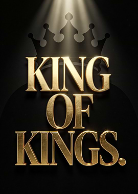 King of Kings Text Art