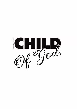 Child of God text art