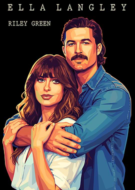 Ella Langley and Riley Green