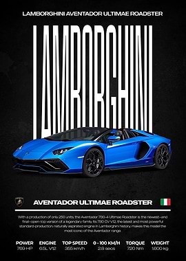 Lamborghini Aventador Ultimae Roadster