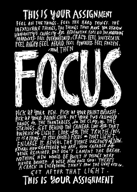 Inspirational Text Art