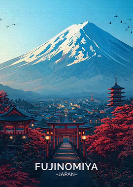 Fujinomiya Japan Landscape