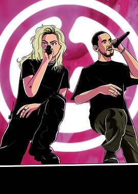 Emily and Chester Bennington