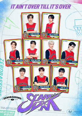 ZEROBASEONE Slam Dunk Concept Photo