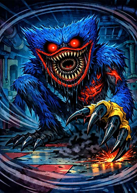 Scary Huggy Wuggy Monster