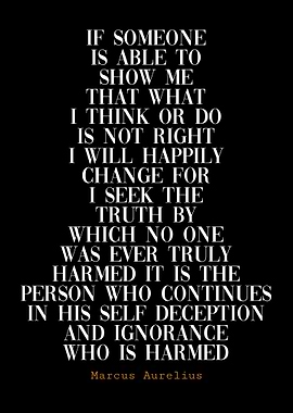 Marcus Aurelius Quote on Truth