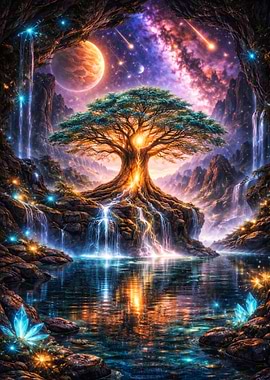 Space Fantasy Landscape