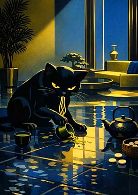 Jazzy Ocha Black Cat