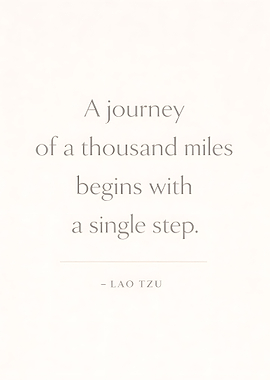 Inspirational Quote by Lao Tzu