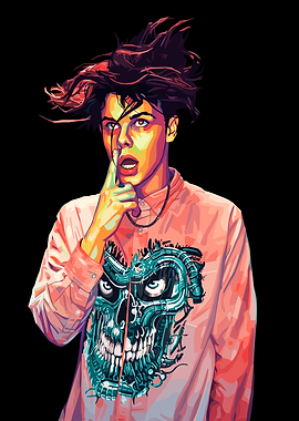 Yungblud Pop Art Portrait
