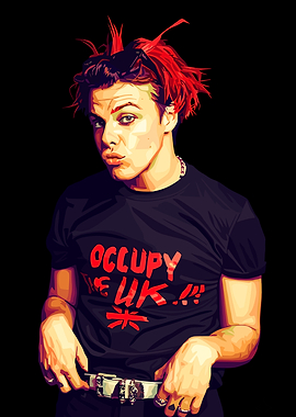 Yungblud 'Occupy The UK' T-Shirt Portrait