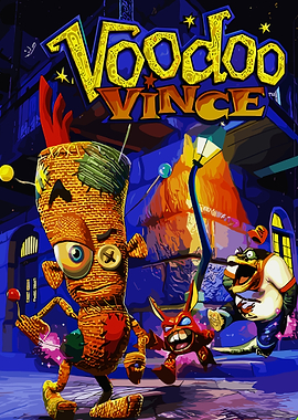 Voodoo Vince Game Cover Art
