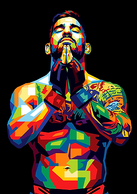 McGregor UFC wpap style