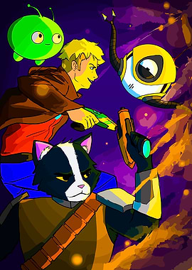 Space Crew with Weapons