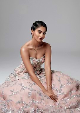 Pooja Hegde in a Ballgown
