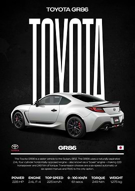 Toyota GR86 Sports Car