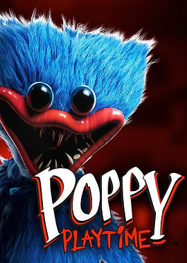 Poppy Playtime Huggy Wuggy Poster