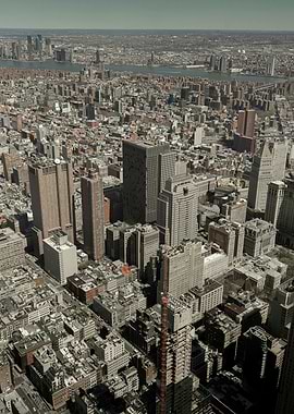 Aerial View of New York City