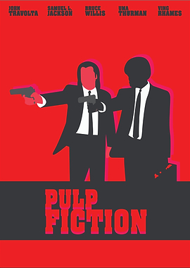 Pulp Fiction Minimalist Poster