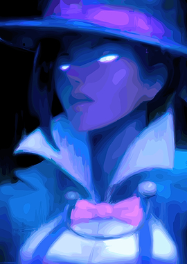 Mysterious Figure on Lock Eyes