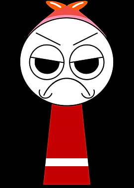 Angry Cartoon Character