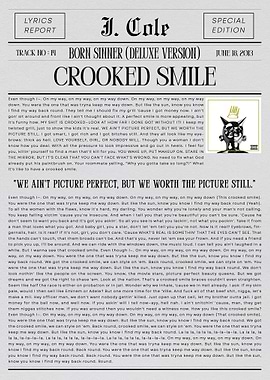 J. Cole Crooked Smile