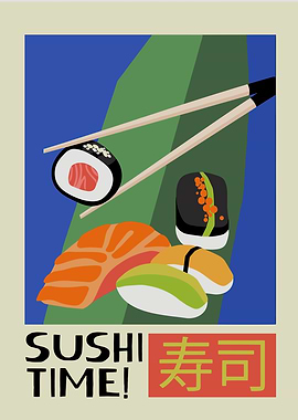 Sushi Time Poster