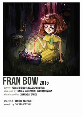 Fran Bow Game Poster