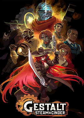 Gestalt Steam & Cinder Game Poster