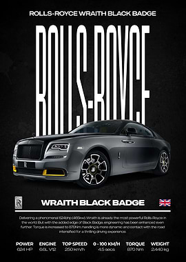 Rolls-Royce Wraith Black Badge