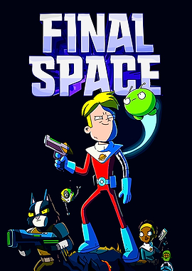 Final Space Characters with Title