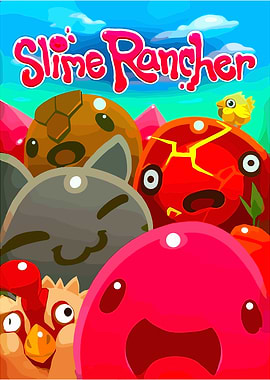 Slime Rancher Game Cover Art