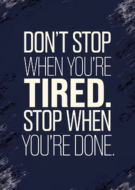 Motivational Quote Poster