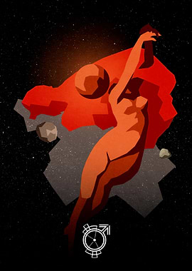 Mars planet personification