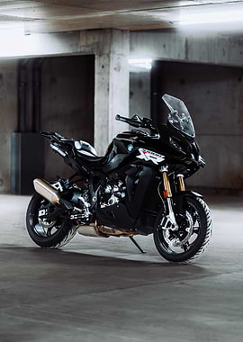 Black BMW S 1000 XR Motorcycle
