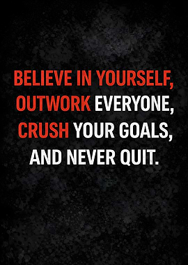 Motivational Quote on Textured Background