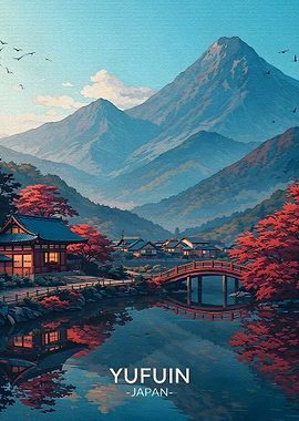 Yufuin Japan Landscape