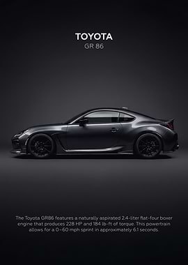 Toyota GR86 Car