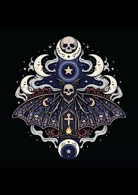 Gothic Moth and Celestial Elements