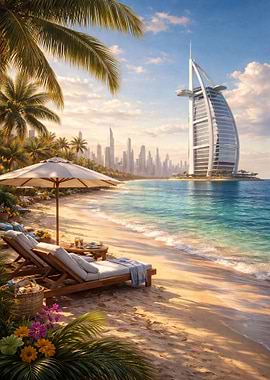 Luxury Beachfront Resort in Dubai