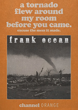 Frank Ocean Channel Orange Poster